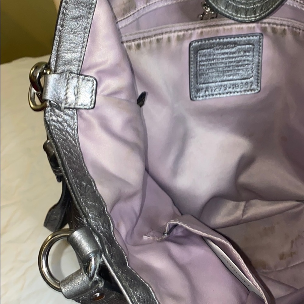 Silver Coach Bag - Picture 2 of 3